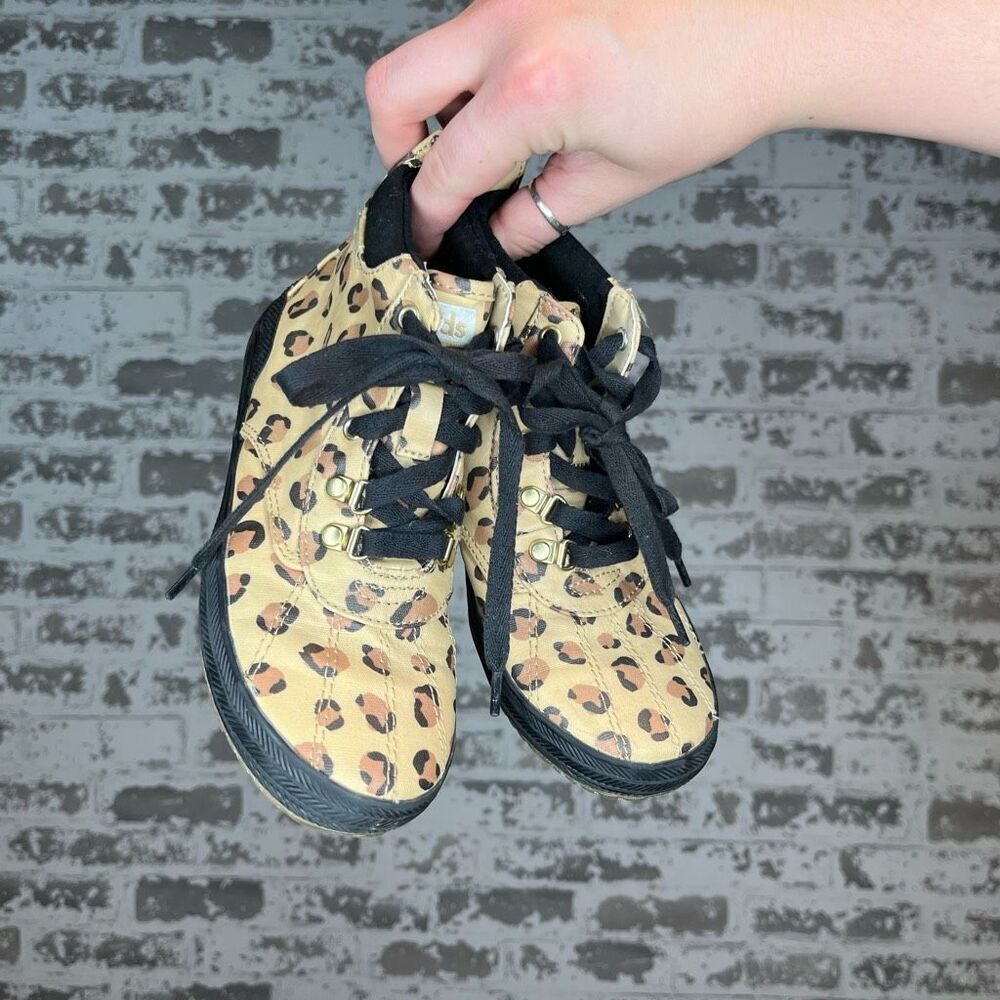 Keds | kids animal print lace up shoes